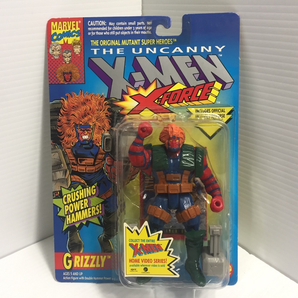 Marvel The Uncanny X-Men : Grizzly - 1993 New